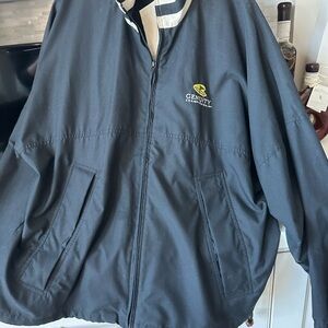 Cutter & Buck Navy Windbreaker Jacket